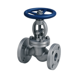 Клапан запорный стальной фланцевый с электроприводом 125 мм 6,3 МПа ГОСТ 3326-86