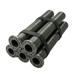 Труба офланцованная стальная